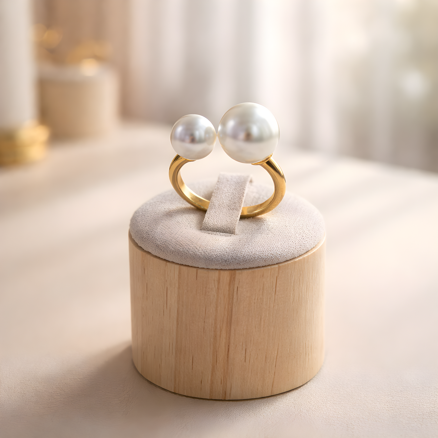Golden Balance Ring