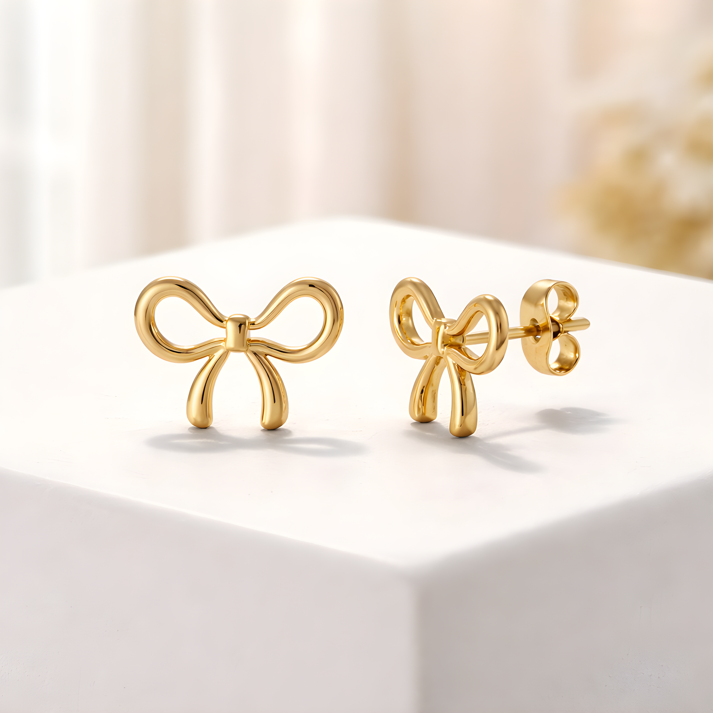 Ohrringe „Little Bow Gold“