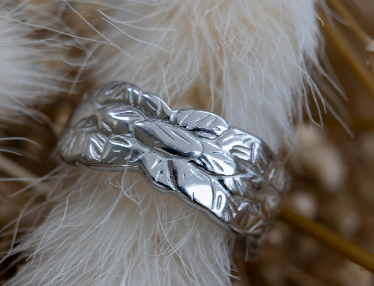 Silver Bloom Ring