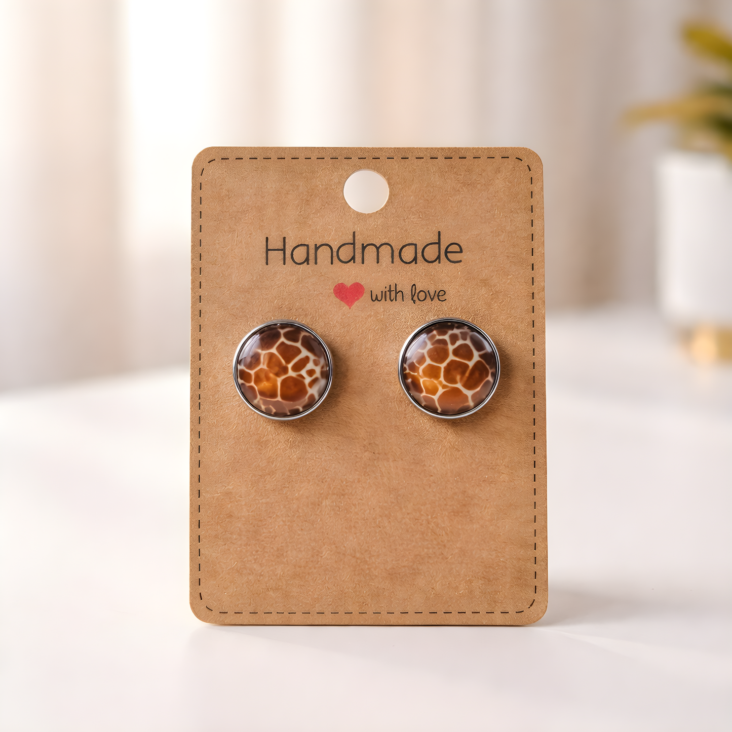 Golden Earth Studs
