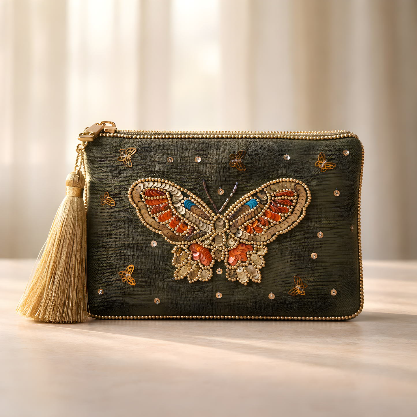 Golden Butterfly – Boho Etui