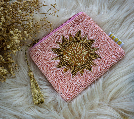 Vintage Sun Pouch 🌞🌸