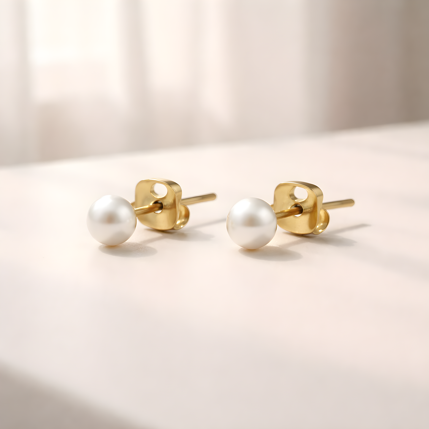 Ohrringe „Golden Pearl“