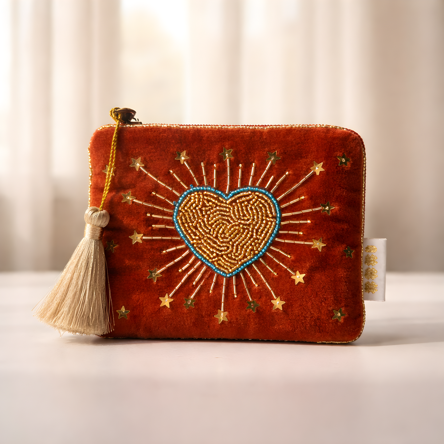 Golden Heart Rust – Boho Etui