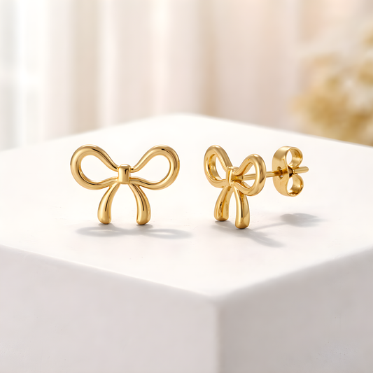 Ohrringe „Little Bow Gold“