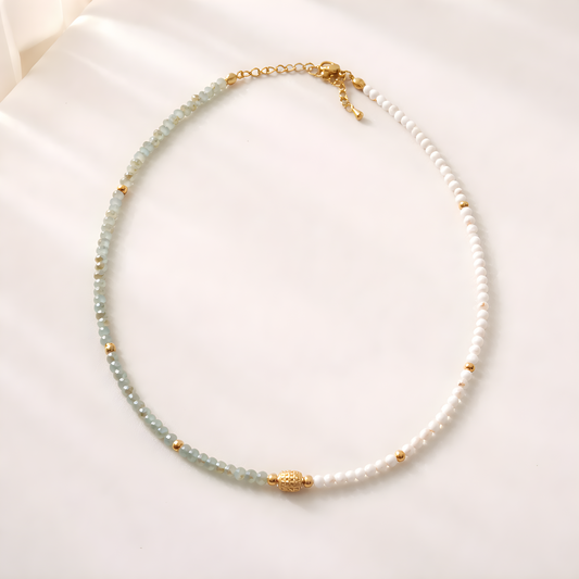 Ocean Pearl Glow Necklace