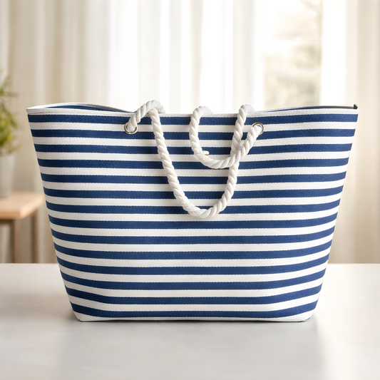 Nautical Stripes – Strandtasche
