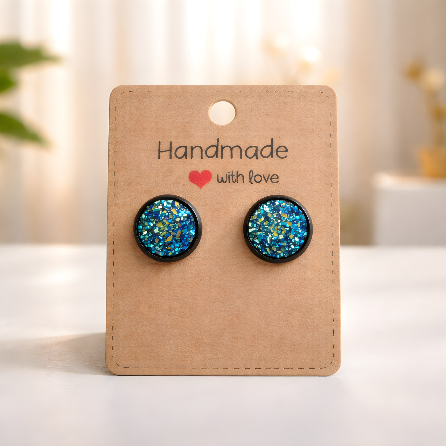 Deep Ocean Spark Studs