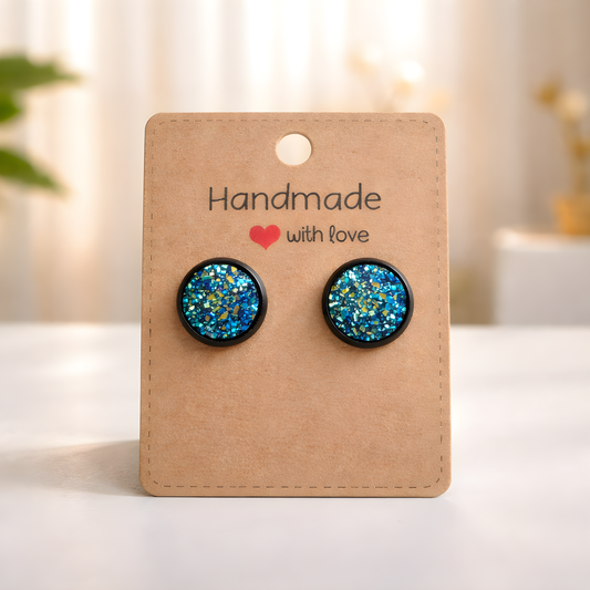 Deep Ocean Spark Studs