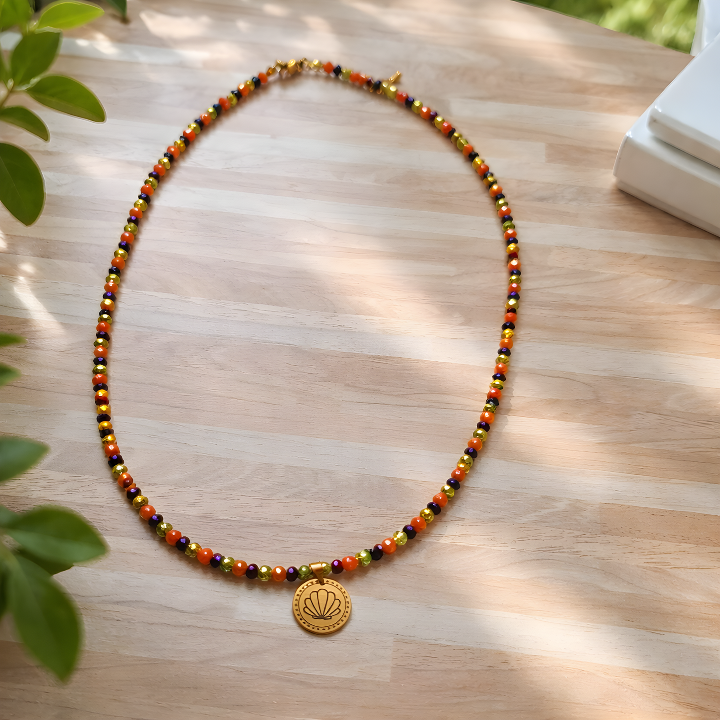 Sunset Shell Necklace