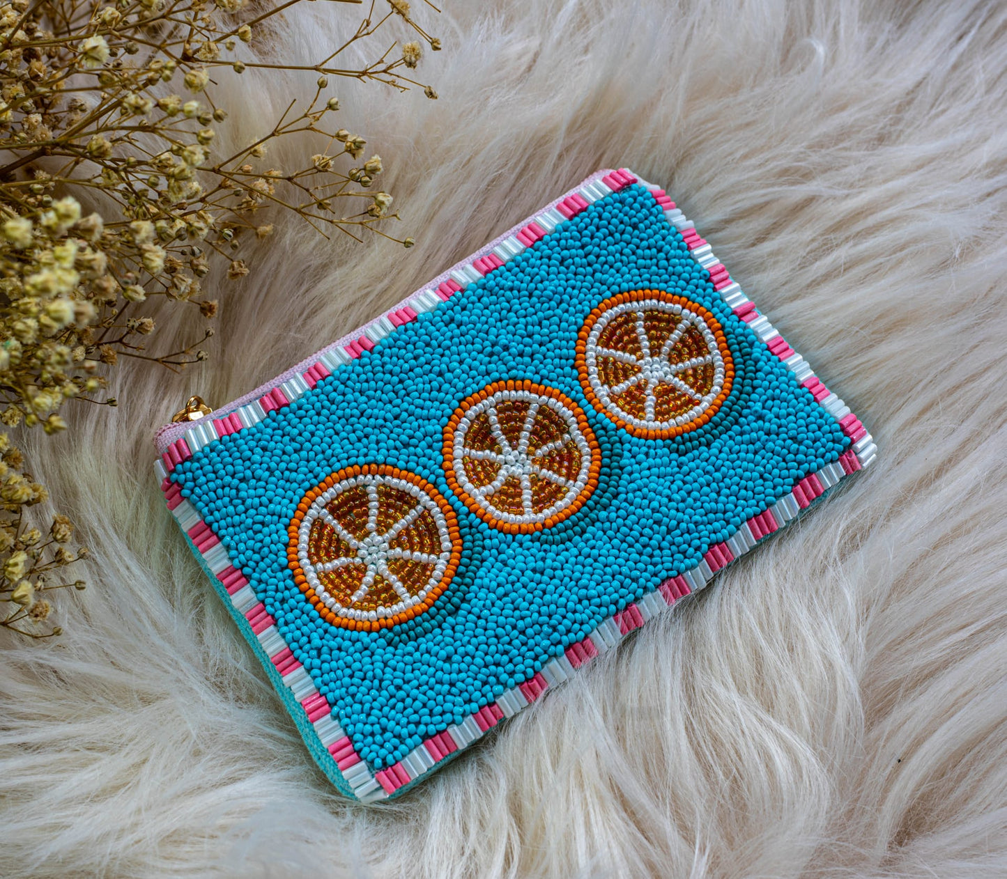Citrus Bliss Pouch 🍊💛