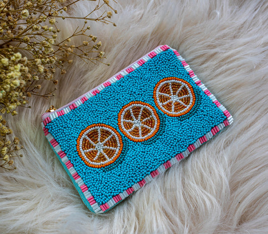 Citrus Bliss Pouch 🍊💛