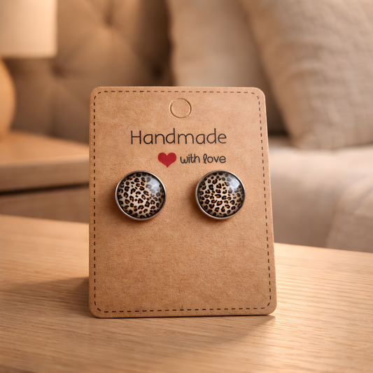 Leo Glow Studs